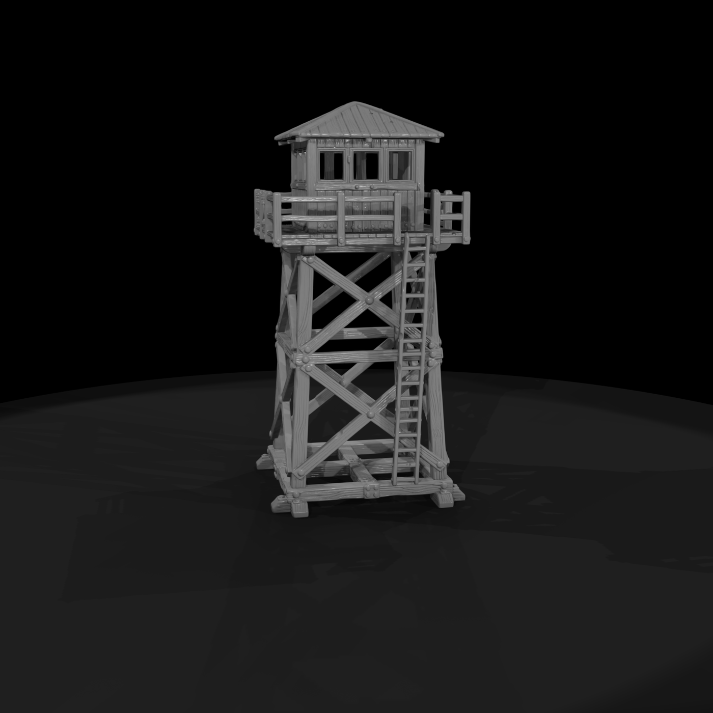Mil 097 Ww2 Pacific Coastwatch Tower
