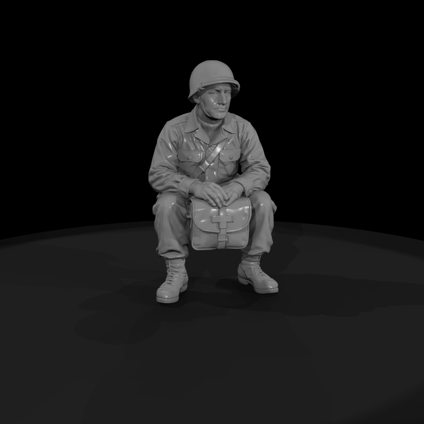 Ww2 Army 060 Wwii U S Army Field Medic Figure