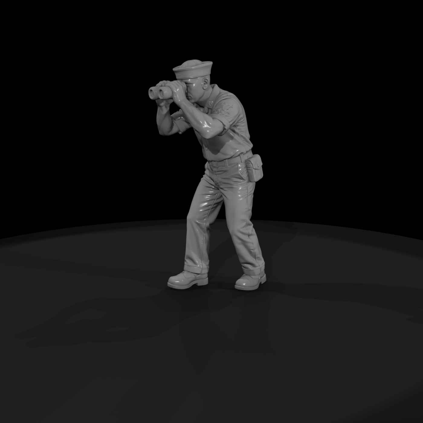 Mod Navy 087 Modern U S Navy Lookout Figure