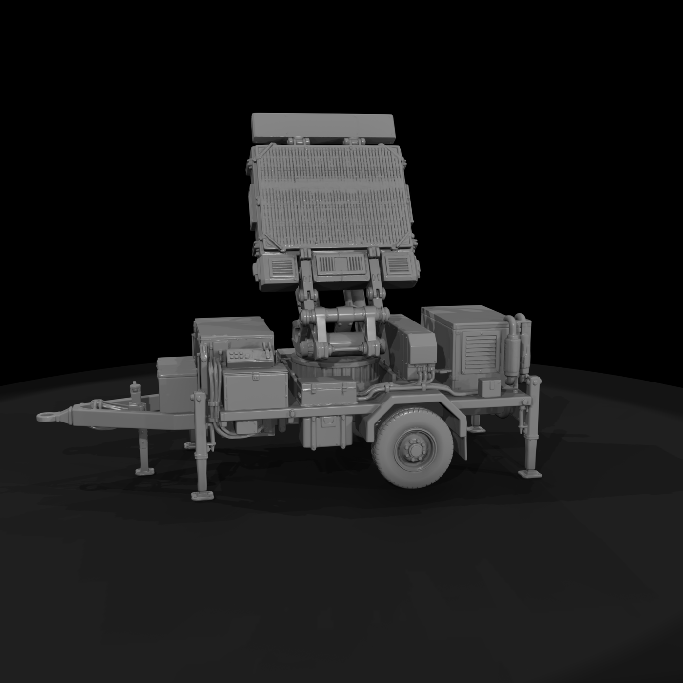 Mil 268 Modern Desert Counter Battery Radar