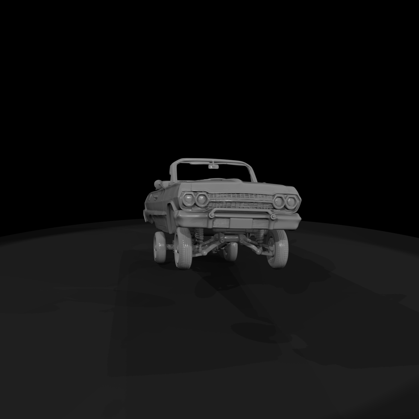Car 003 Lowrider Purple Rain Cruiser