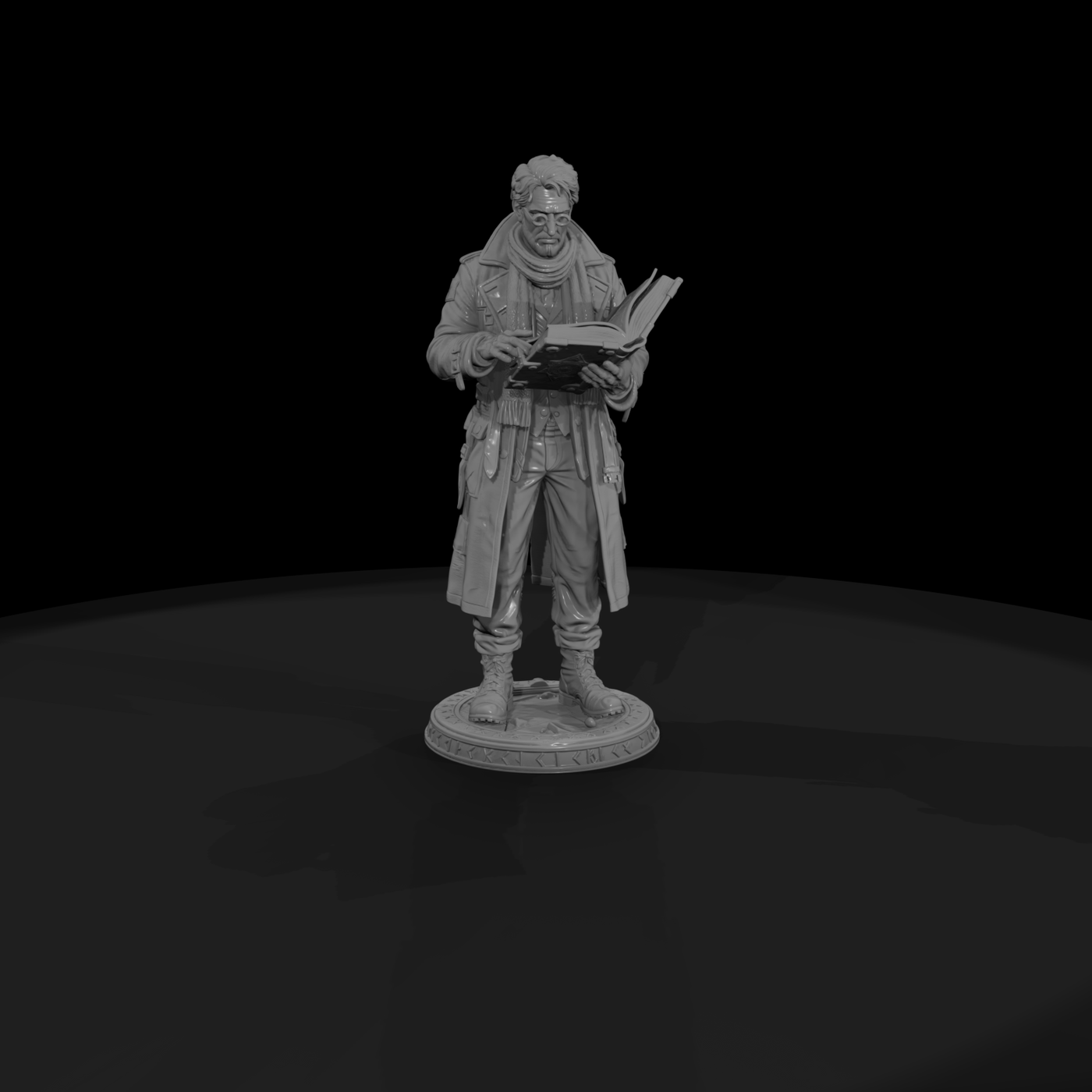 Arcane Professor with Forbidden Tome