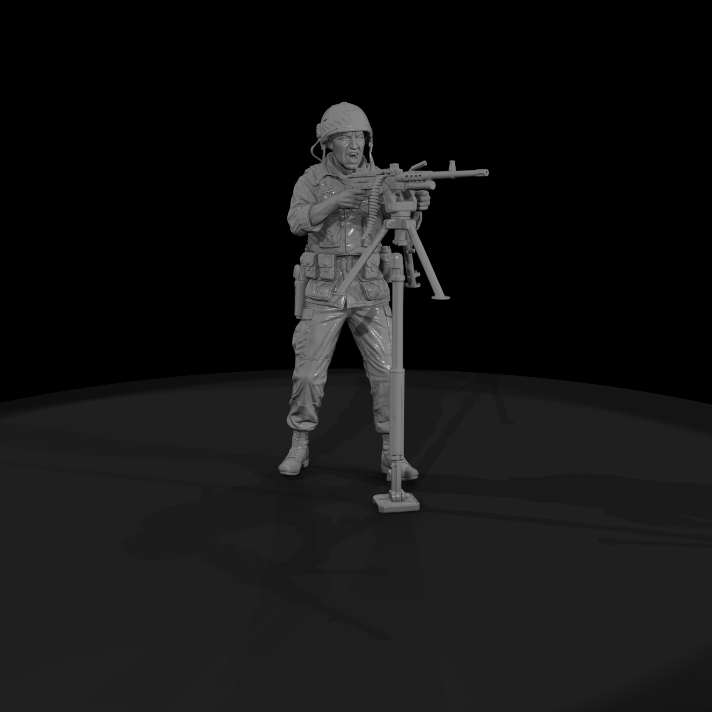Vnh 026 United States Army Acav Crewman M113
