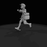 painted-tabletop-miniature-newsboy-young-boy-figure — thumbnail 4