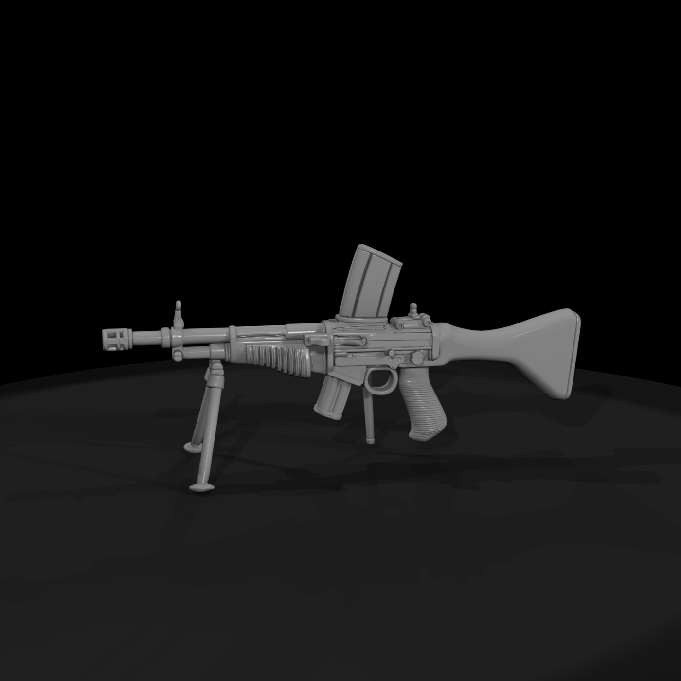 FG 42 Automatic Rifle with Bipod