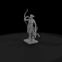neoclassical-artemis-deer-statue-diorama-miniature-131367 — thumbnail 5