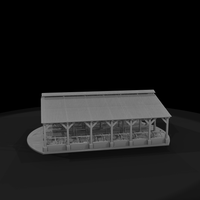 Open-Sided Free Stall Cattle Shelter — thumbnail 5