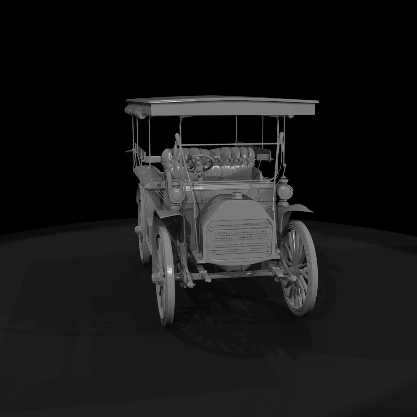 Vintage 1900s Touring Car