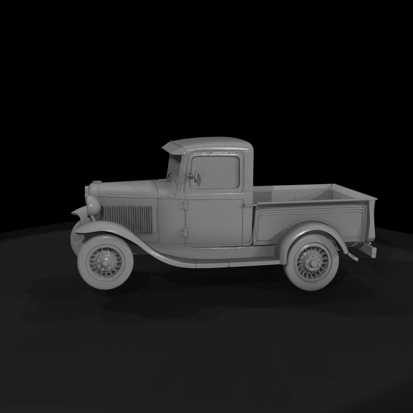 1930s Single-Cab Pickup Truck
