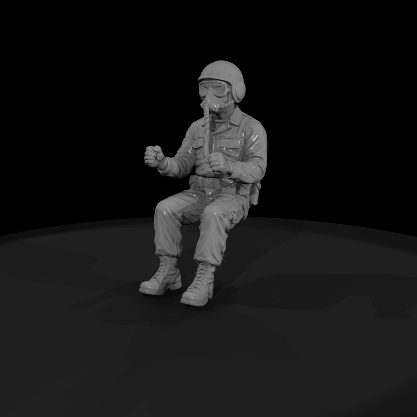 Vn Air Force 015 Vietnam U S Air Force Pilot Figur