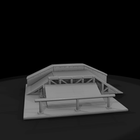 Skatepark Grind Rail and Funbox — thumbnail 5