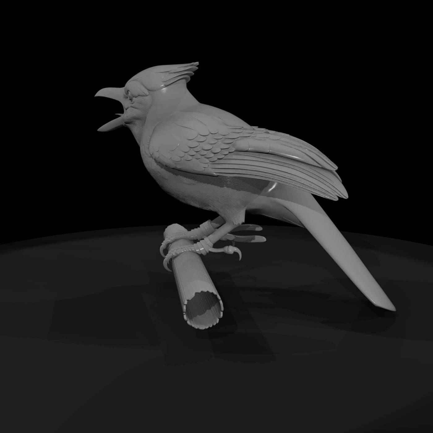 stylized-mushroom-cluster-3d-printable-miniature-415137