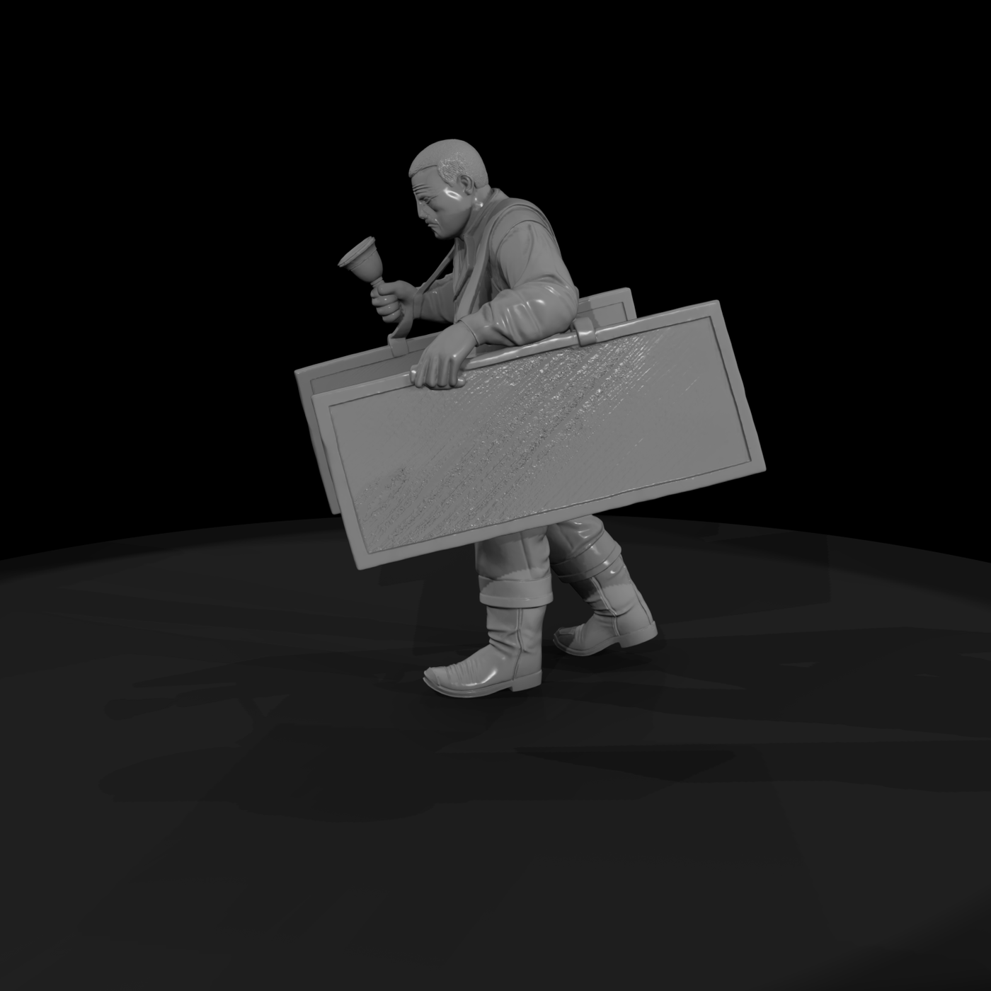 Medieval Town Crier — Figure & Railway Layouts