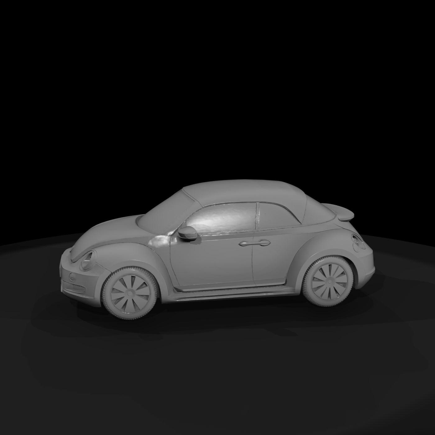 Volkswagen Beetle Coupe Car Model