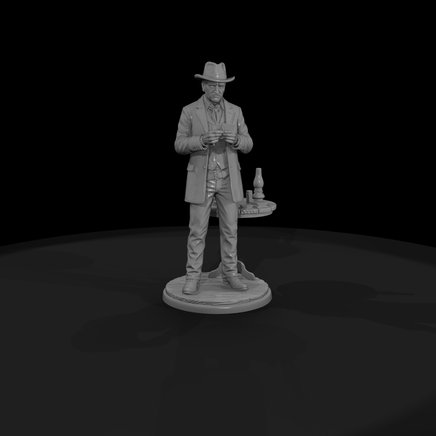 Frontier Saloon Card Player