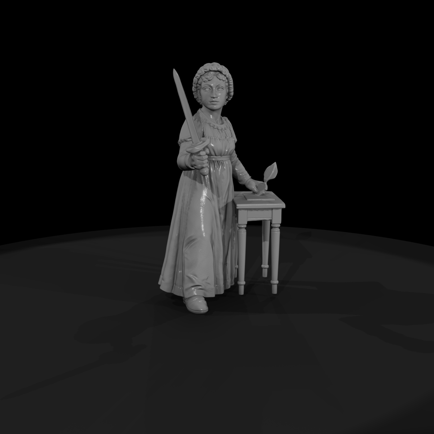 Hist 0157 Historical Jane Austen Miniature Figure