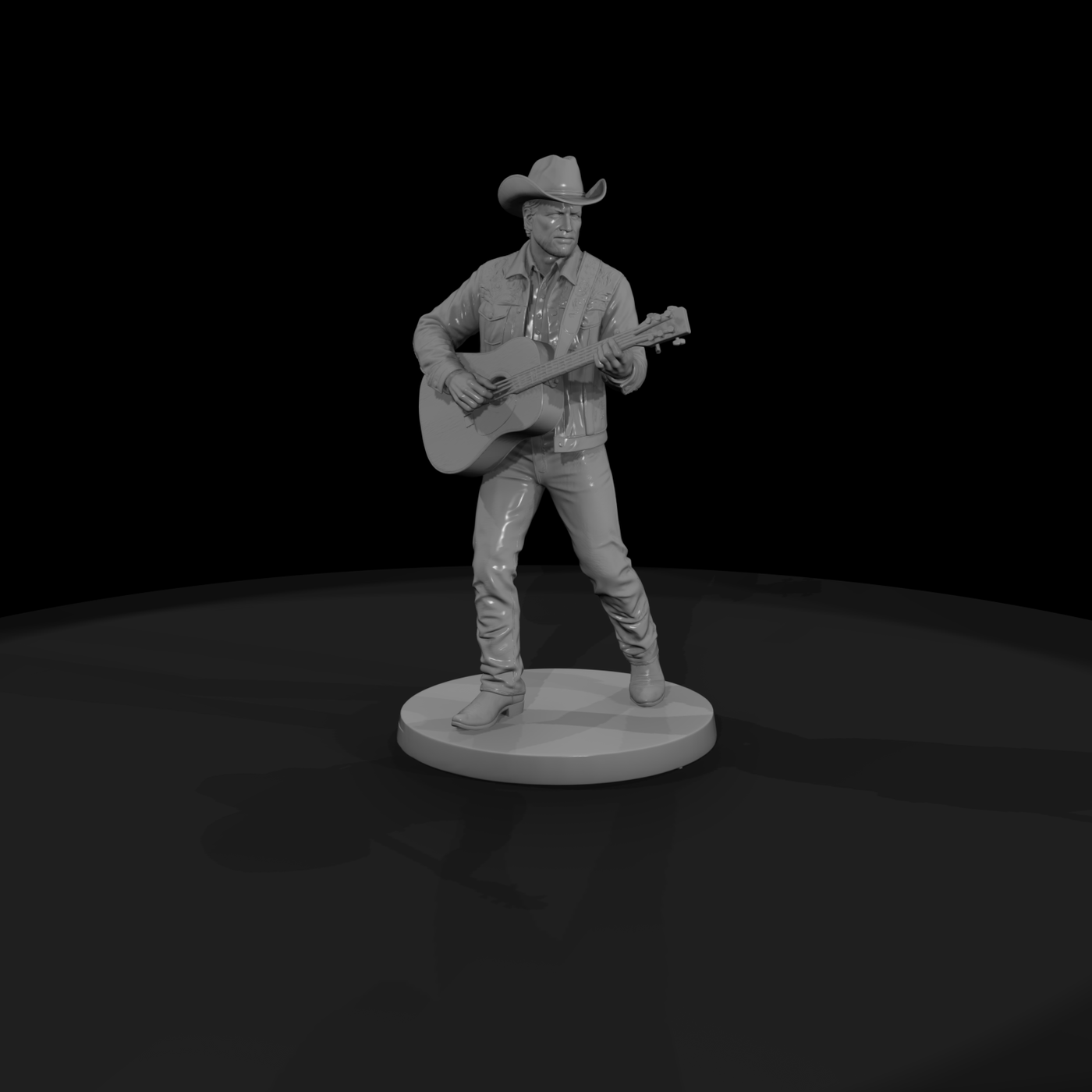 Poparc 0172 Country Road Guitarist Alternate Pose