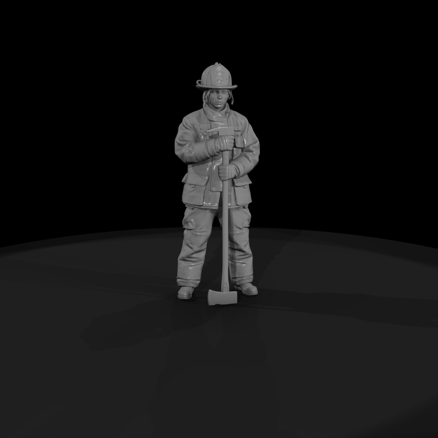 0099 First Resp Firefighter F Axe