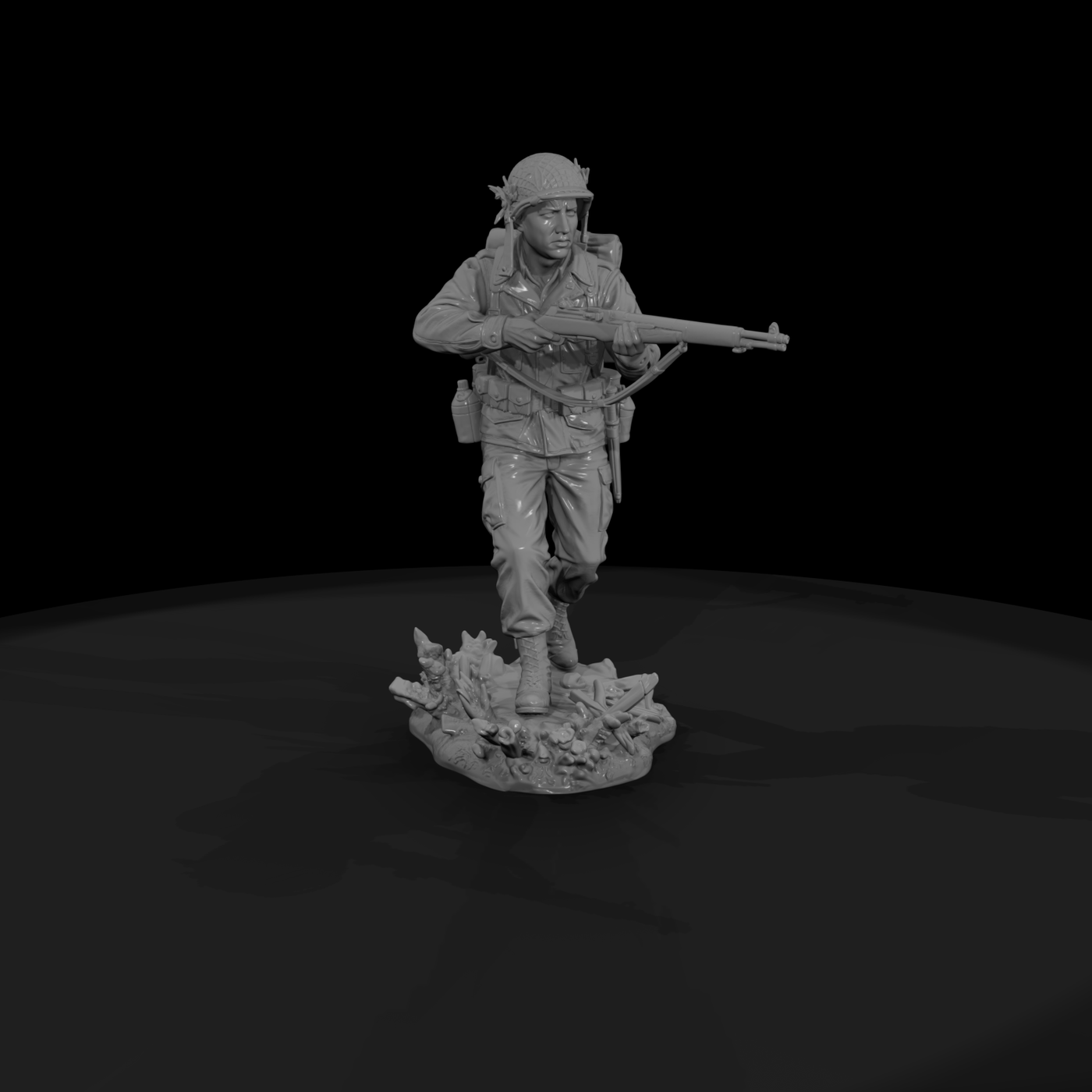 Ww2H 058 United States Army Infantryman