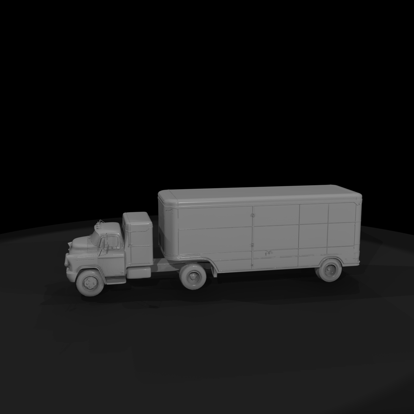1950S Chevrolet Cab Over Box Truck
