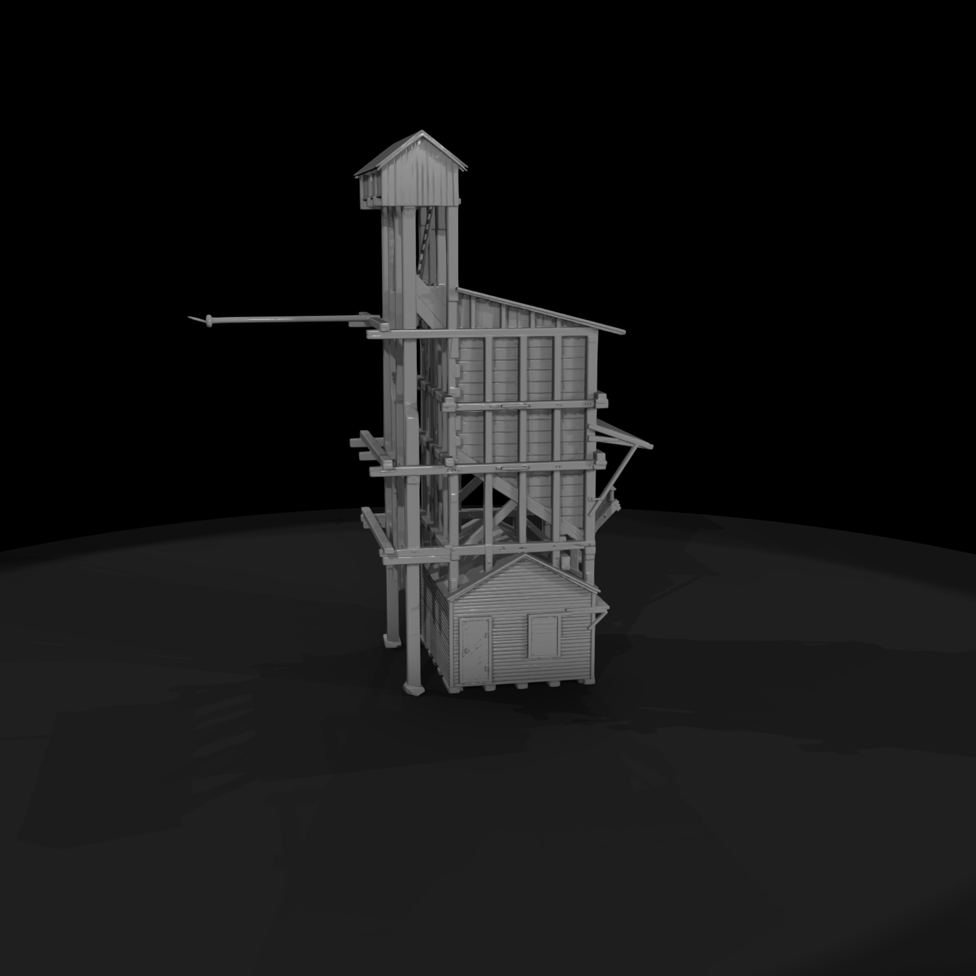 20260612 Wooden Railroad Coal Tower F1Ce776Cdc