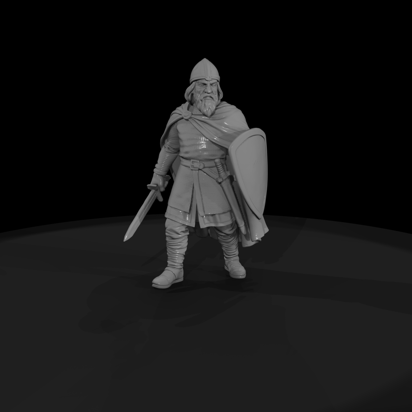 Hist 0090 Historical El Cid Miniature Figure