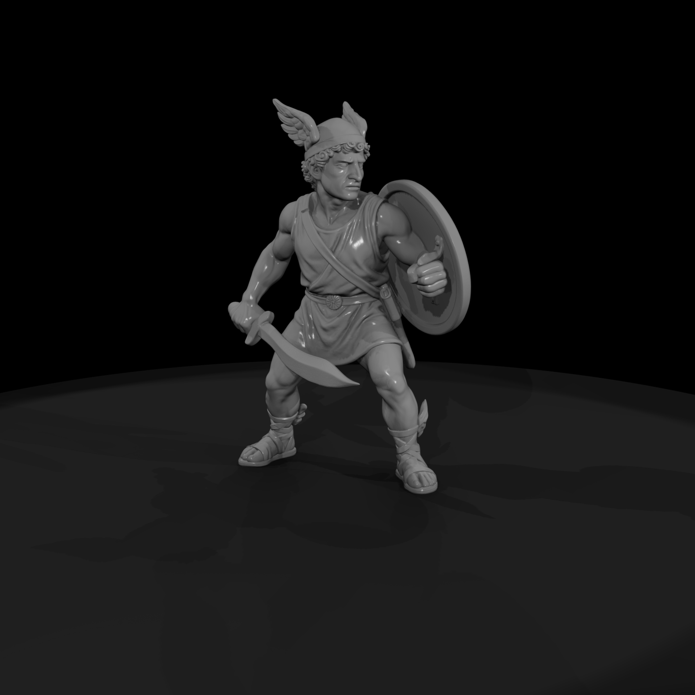 Myth 0267 Mythology Perseus Miniature Figure