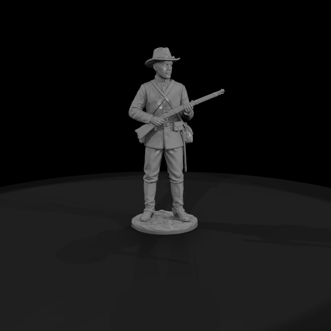 Ww 0041 Hero Buffalo Soldier Trooper