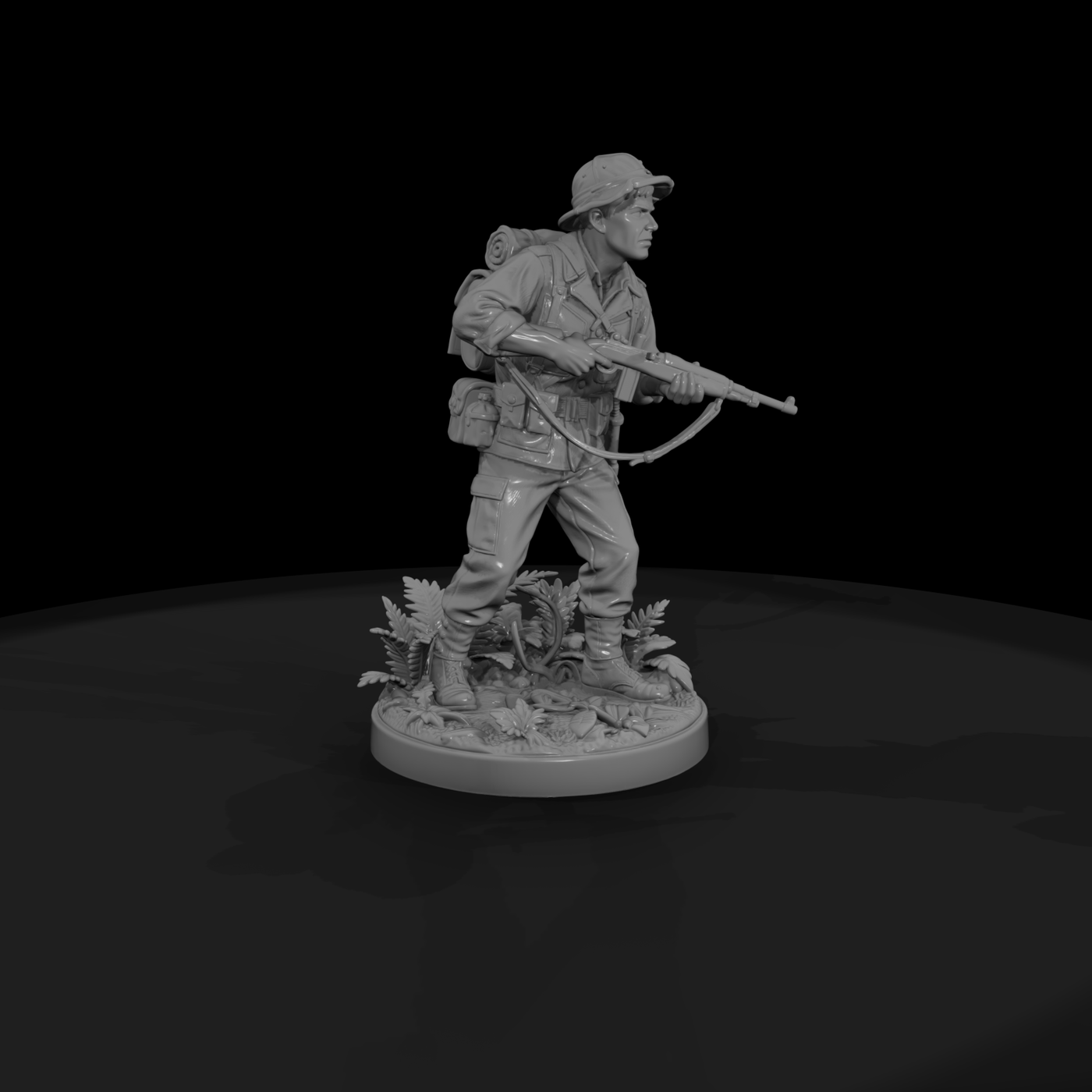 WWII Merrill's Marauder Infantryman