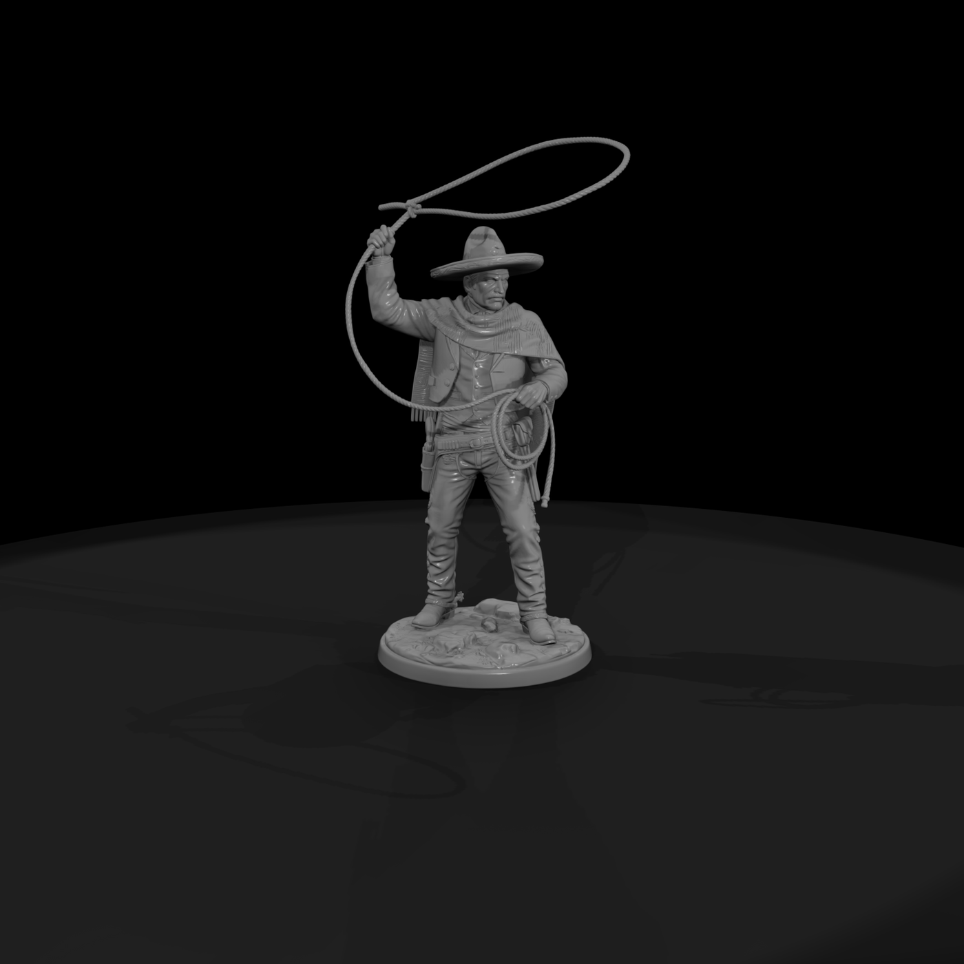 Vaquero with Lasso
