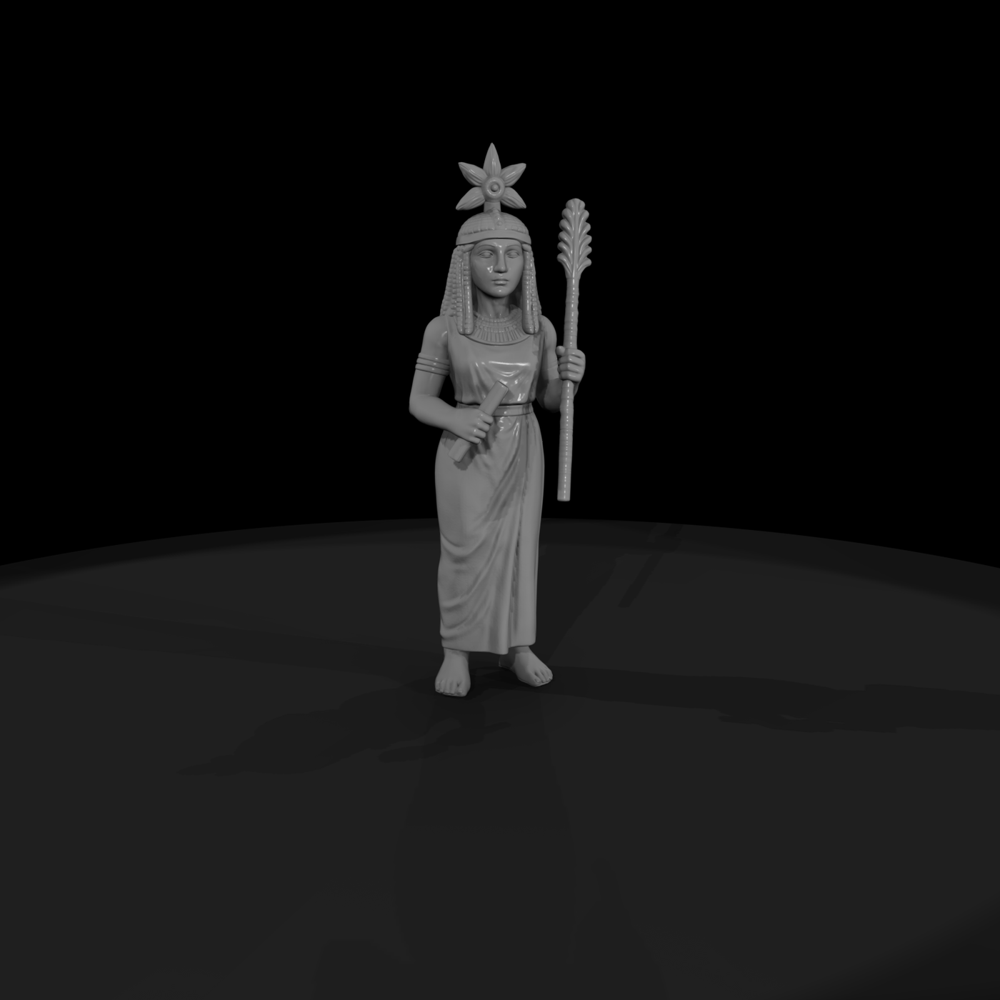 Myth 0369 Mythology Seshat Miniature Figure