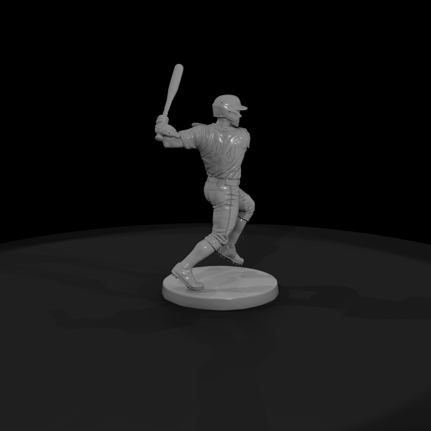Poparc 0282 Baseball Power Slugger Alternate Pose
