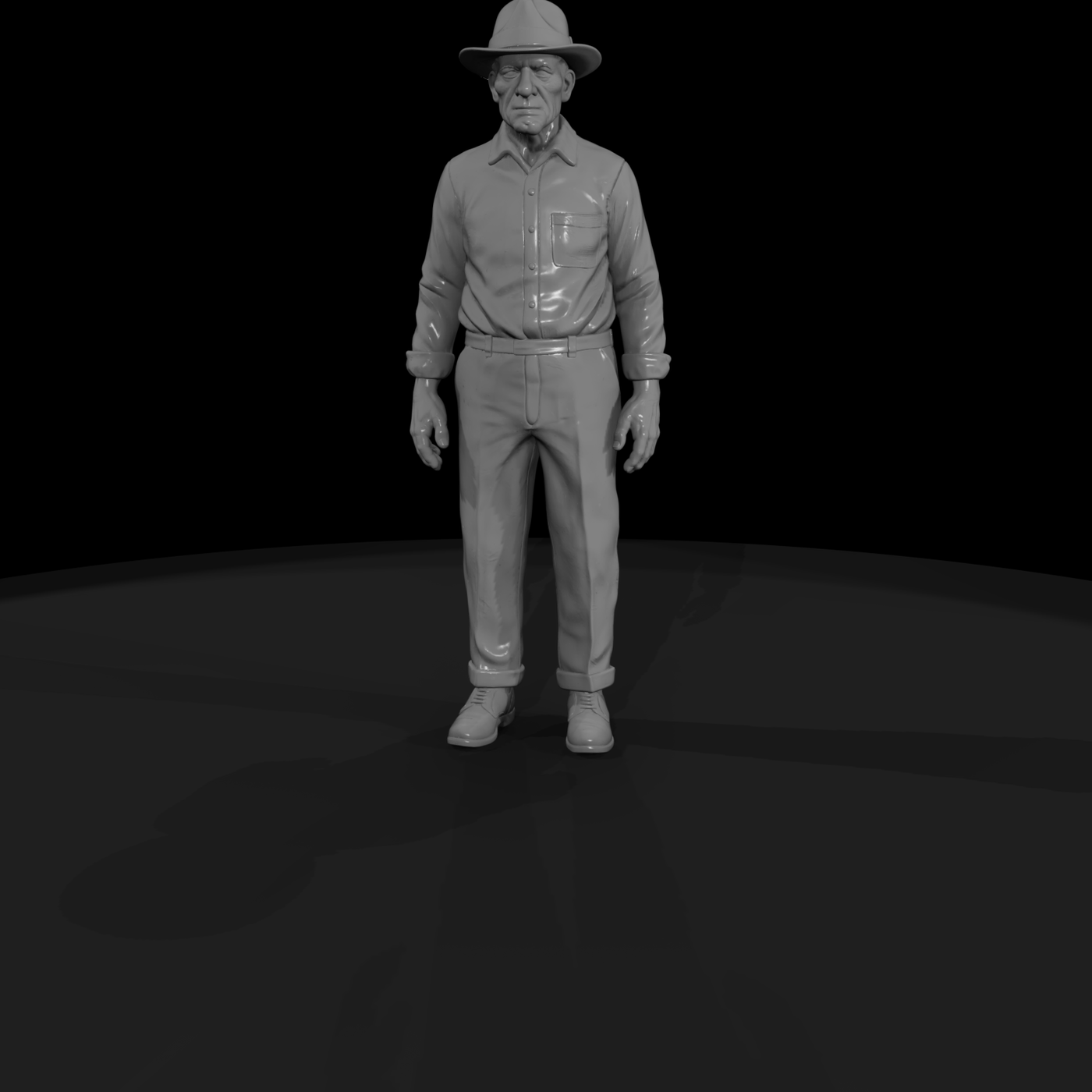 1930s Fisherman — Figure & Model Railroads