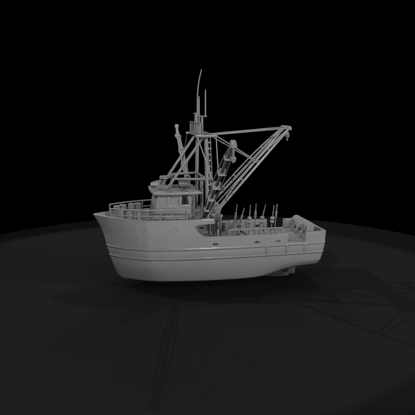 Deep Sea Fishing Boat