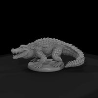 stylized-armored-giant-crocodile-tabletop-miniatur — thumbnail 4