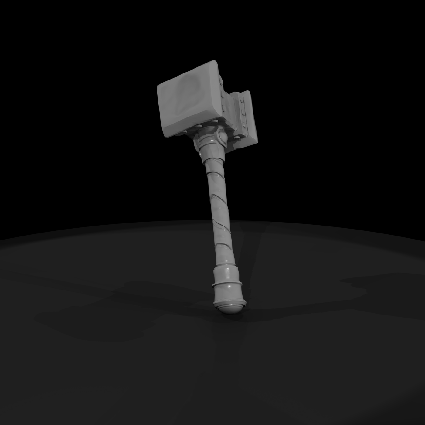 Stylized Fantasy Battle Hammer