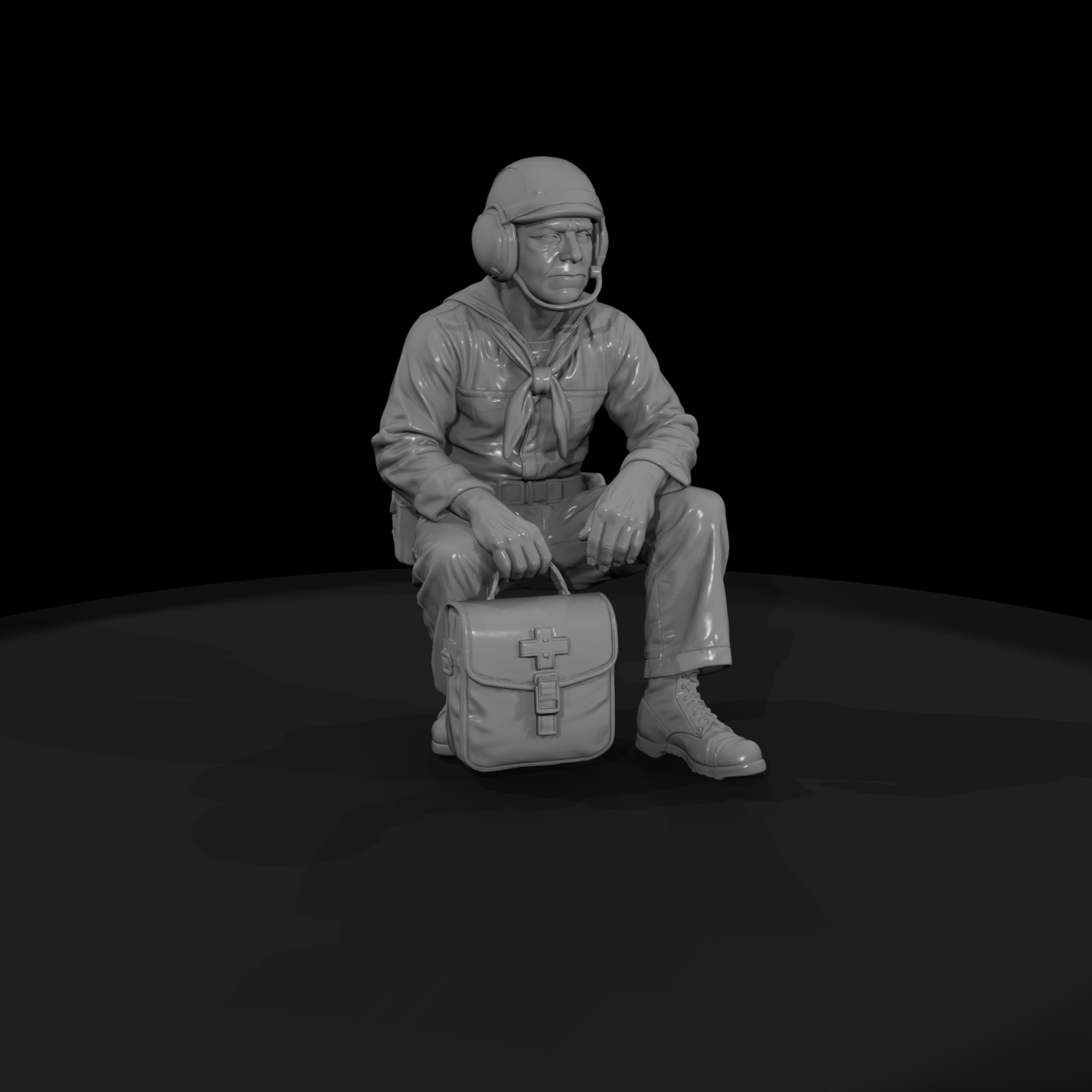 Vn Navy 080 Vietnam U S Navy Corpsman Figure