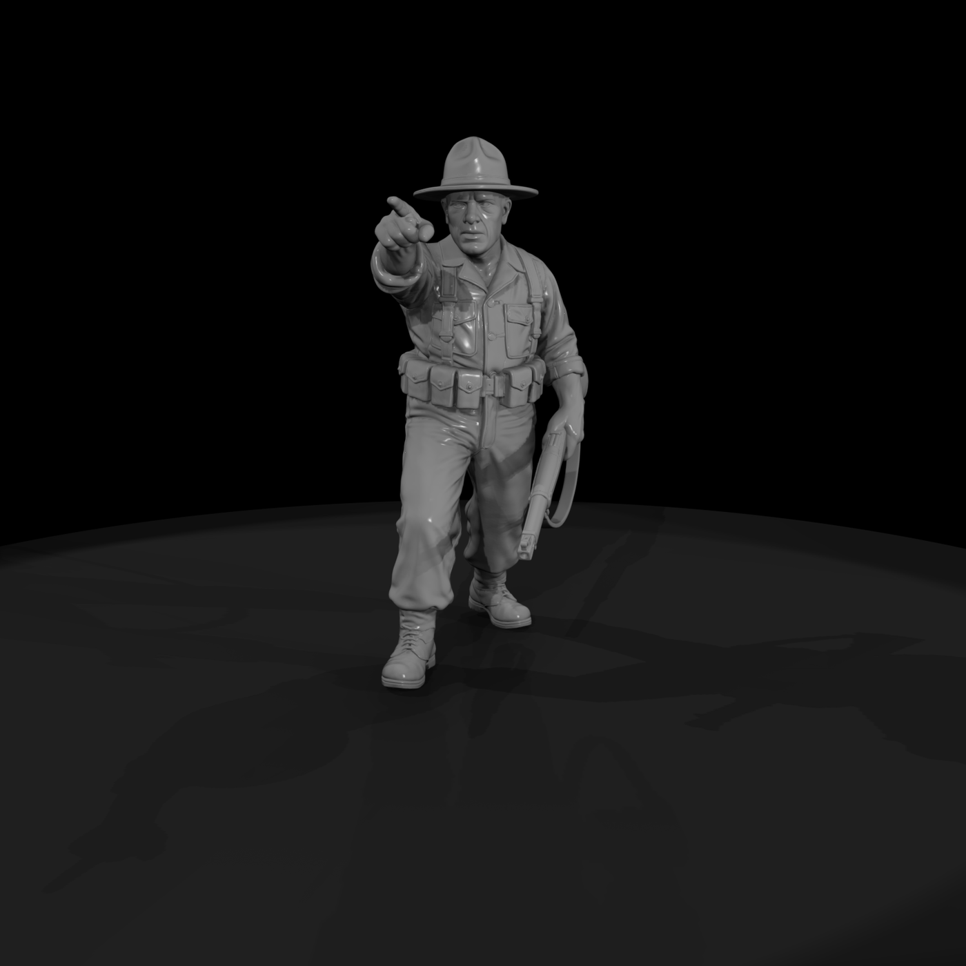Ww2 Usmc 043 Wwii U S Marine Corps Nco Squad Leade