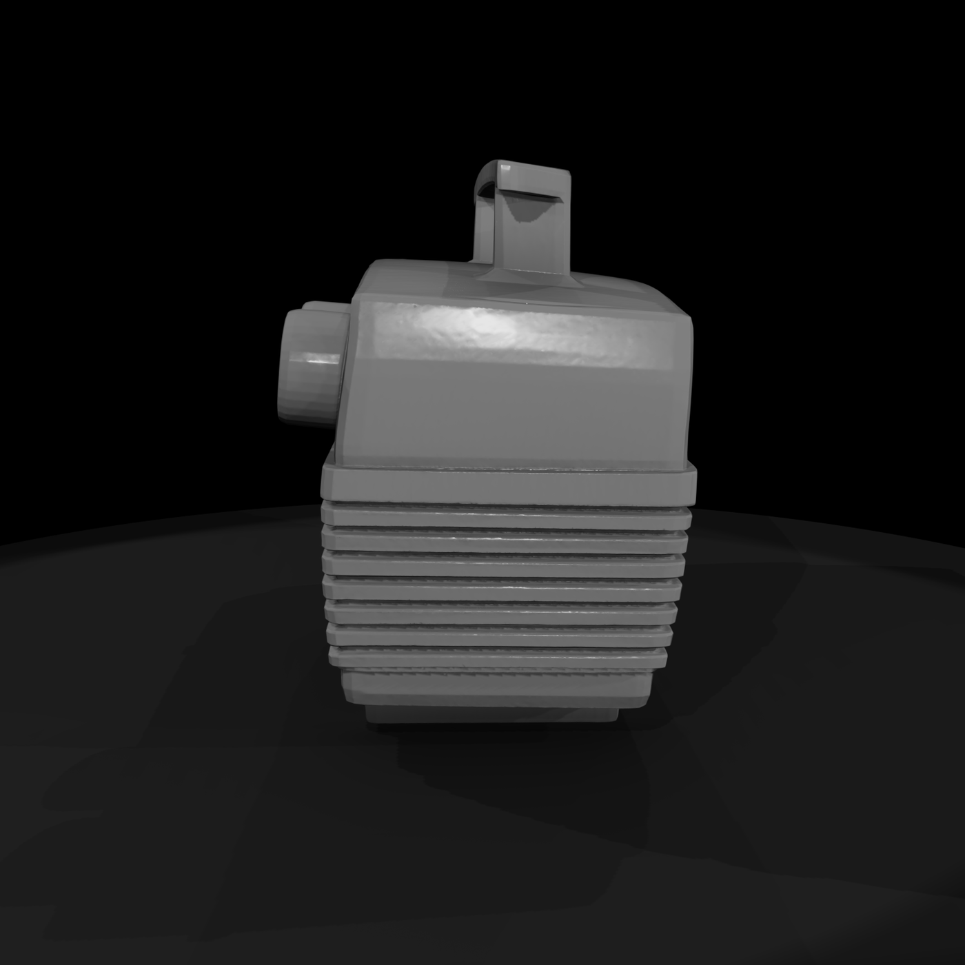 Retro Portable Amplifier Prop