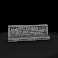 low-poly-modular-stone-wall-terrain-3d-model-7c4sv — thumbnail 4