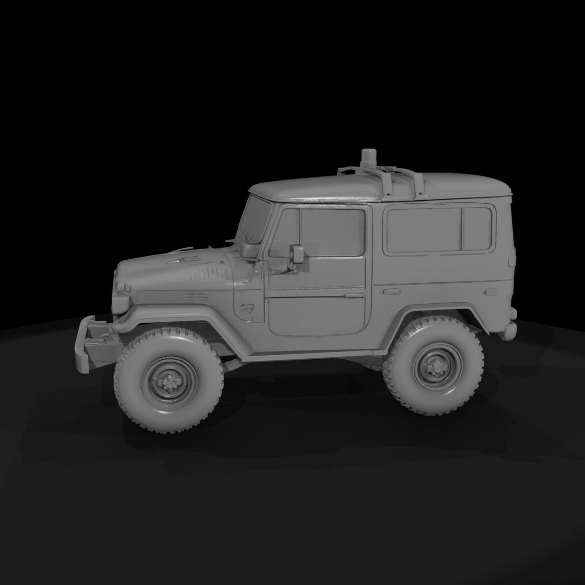 classic-short-wheelbase-off-road-suv-fj40-style-3d-printable-miniature-709644