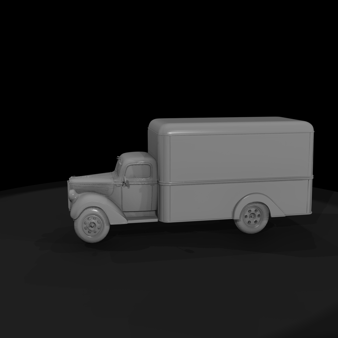 Vintage Box Truck