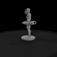 Beach Lifeguard with Rescue Tube — thumbnail 5