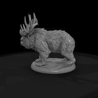 stylized-owlbear-stag-hybrid-tabletop-3d-miniature — thumbnail 4