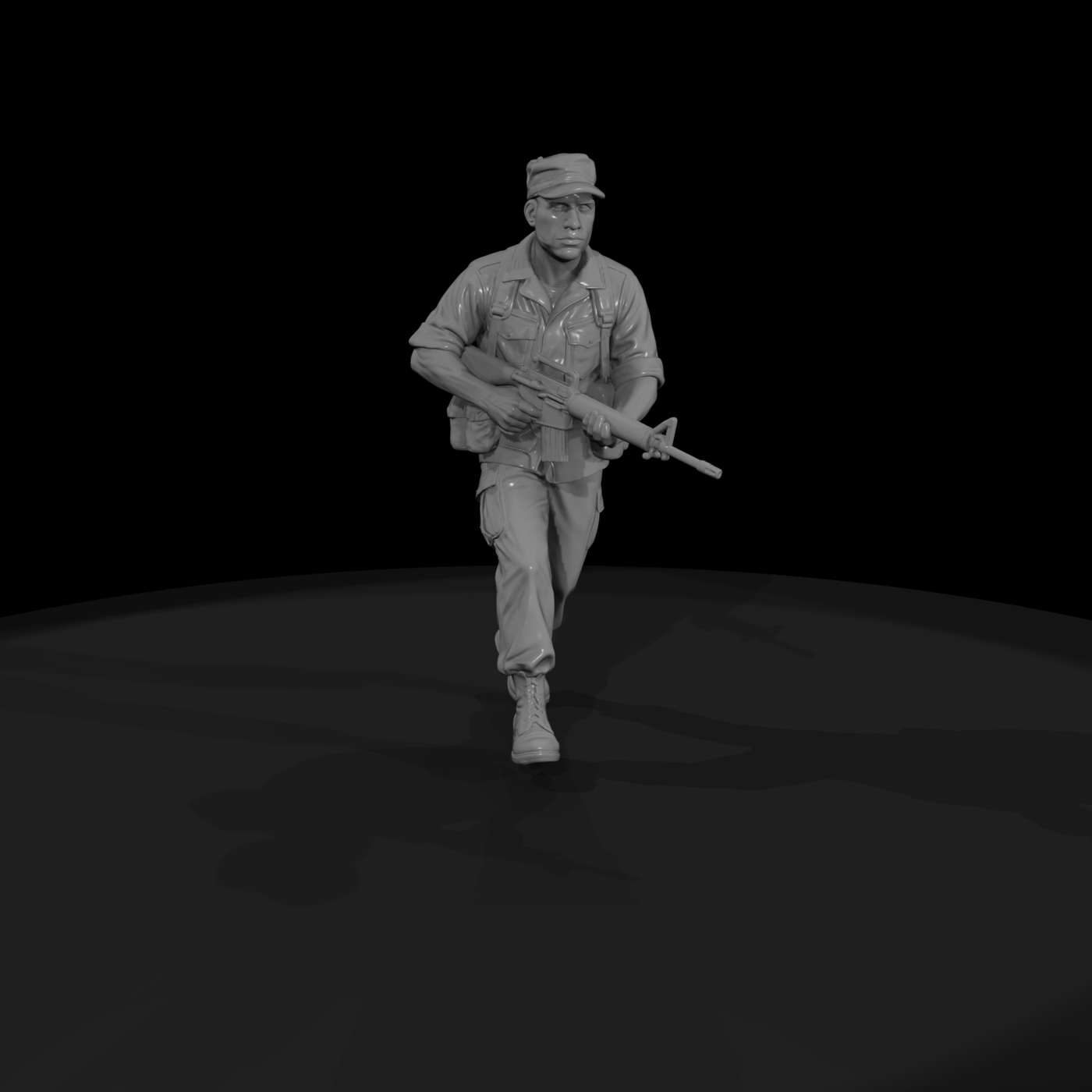 Vn Army 033 Vietnam U S Army Rifleman Figure