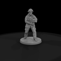 Firefighter Working the Nozzle — thumbnail 5