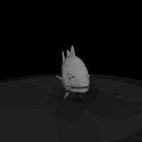 giant-trevally-fish-3d-printable-diorama-model-665731 — thumbnail 5
