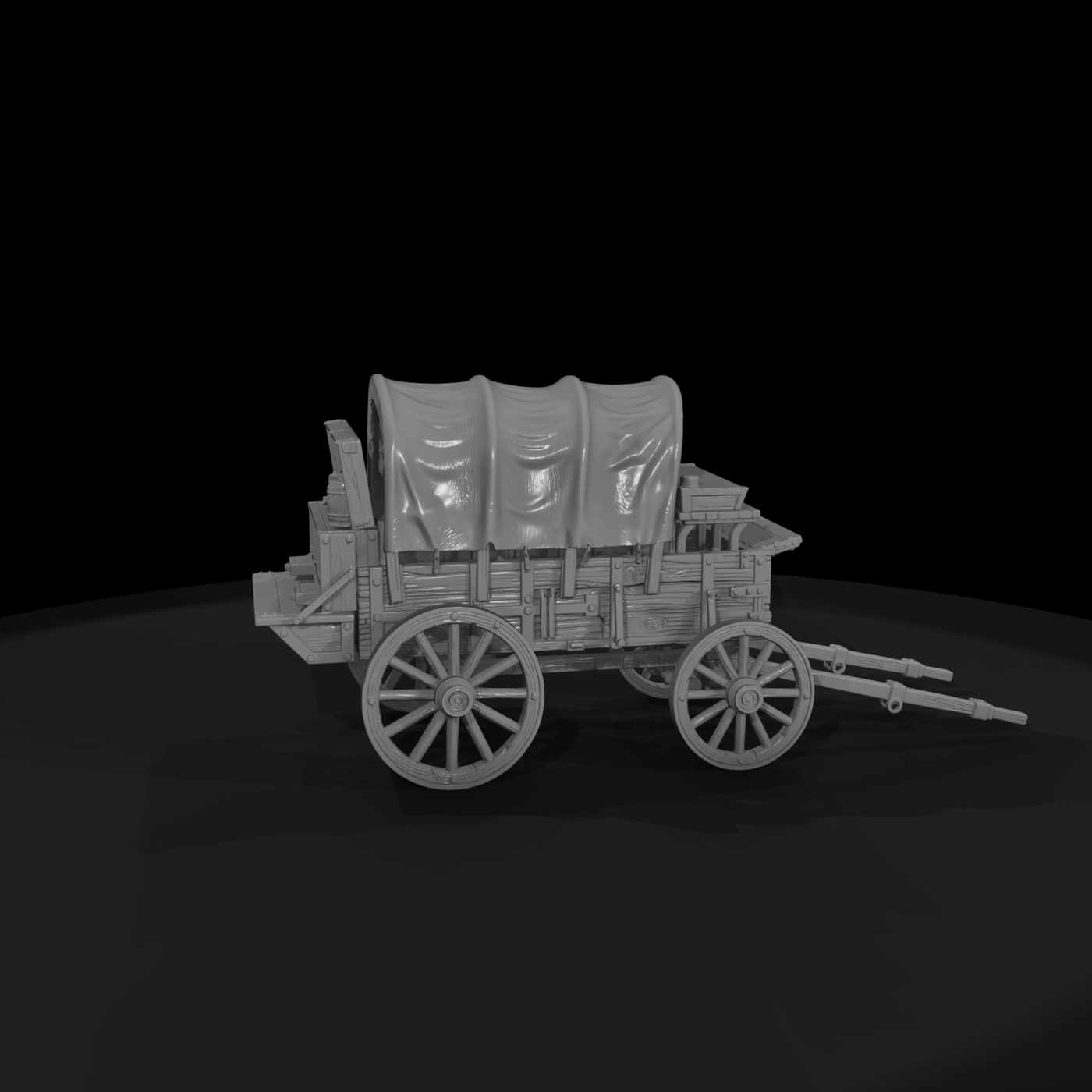 Mil 072 Wild West Fort Chuck Wagon