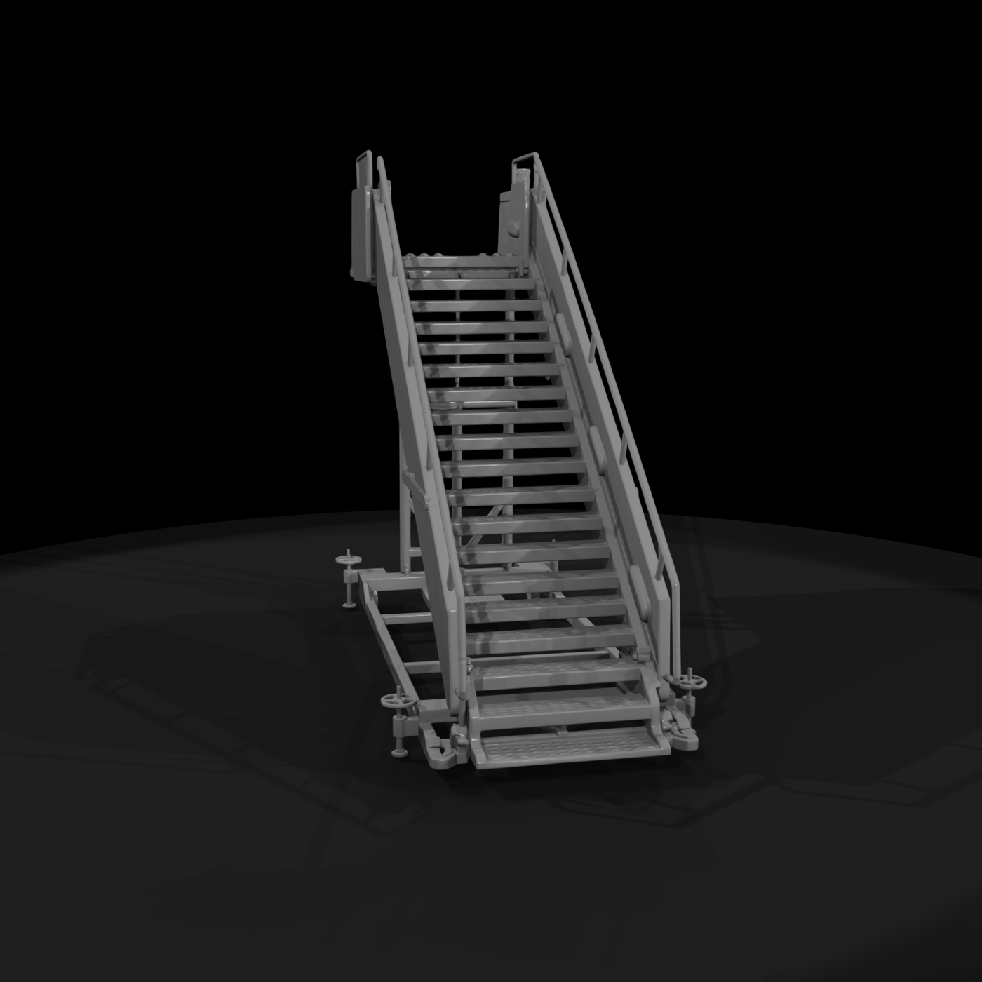 20260612 Aircraft Passenger Stairs 12E5543149