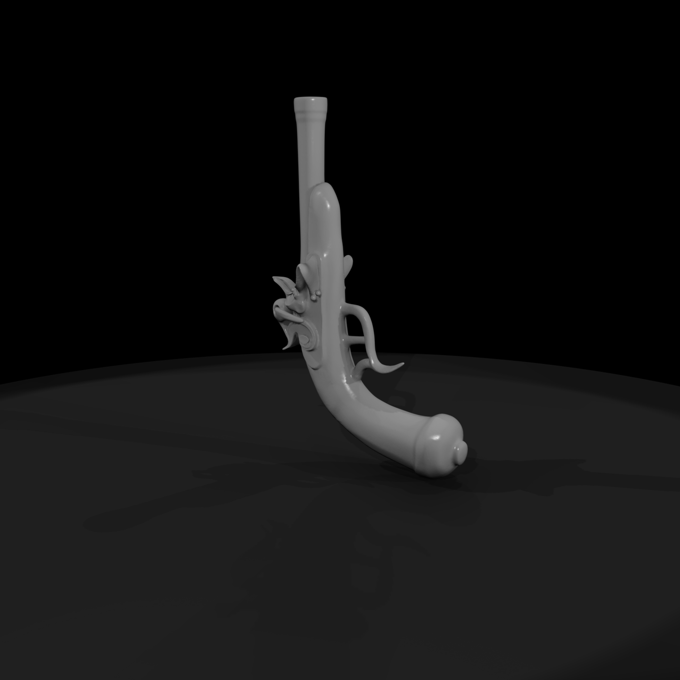 Ornate Flintlock Pistol